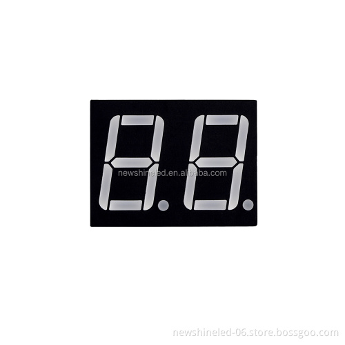 0.30 Inch Blue 2-Digit SMD LED Display for Digital Signage